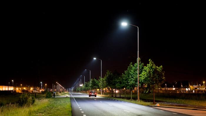 Iluminación inteligente en el puerto de Moerdijk