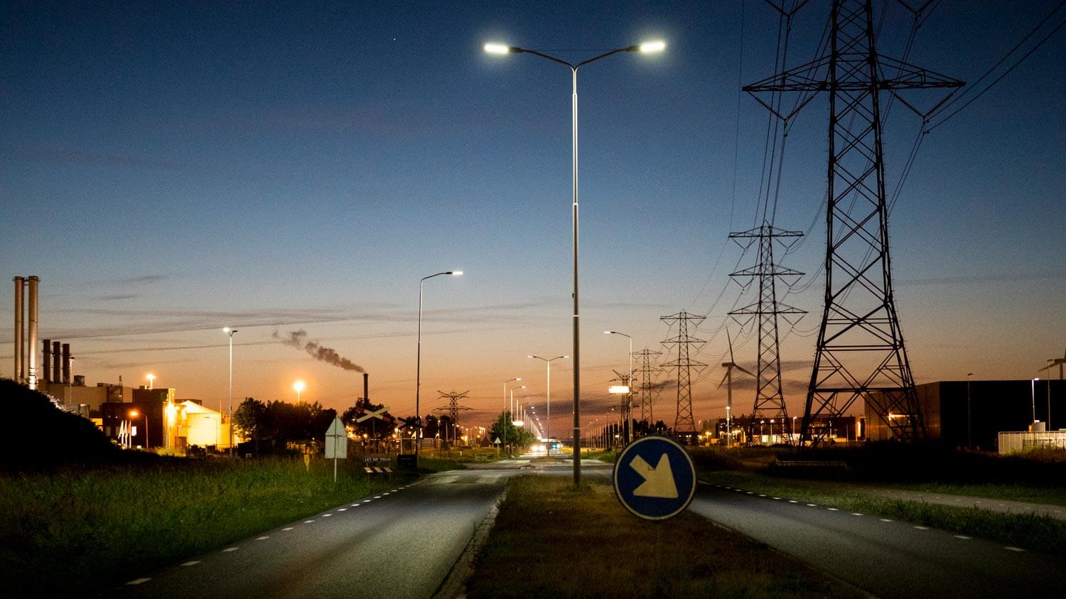 Intelligent Illumination at the Port of Moerdijk