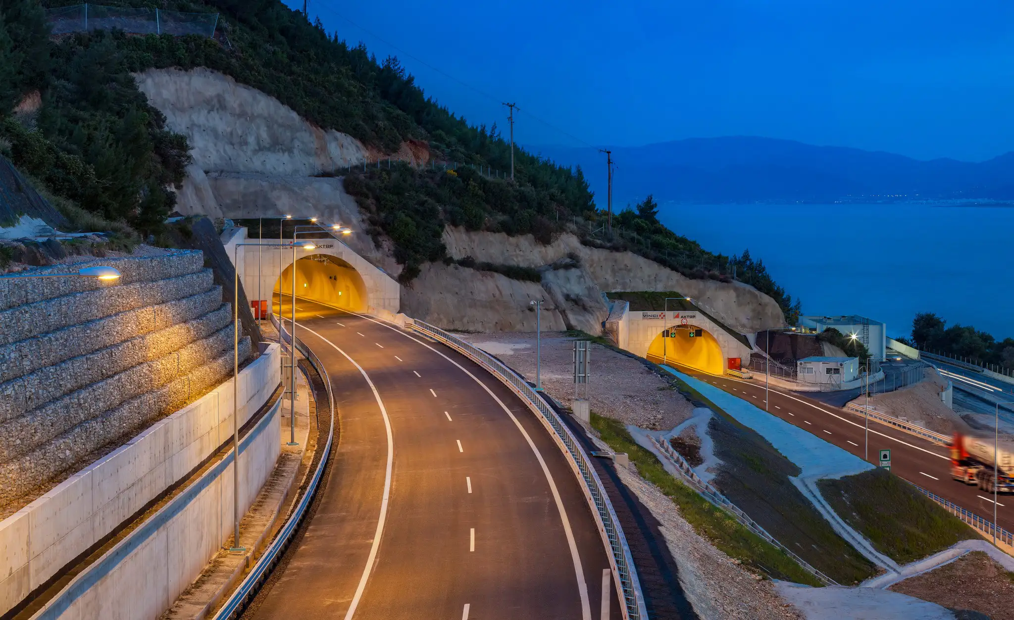 Smart Street Lighting on Greek Motorway