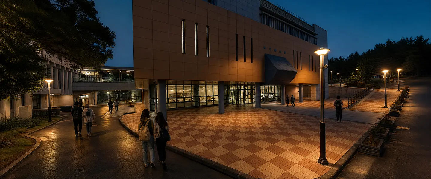 Smart Lighting for University Campuses - Jeju University
